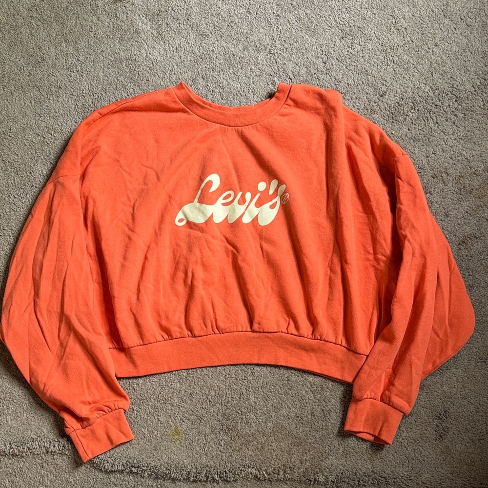 Levi's Cropped Sweatshirt